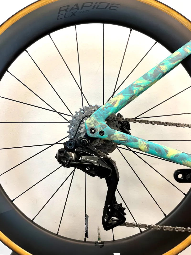 Shop Soiled: Custom Build S-Works Tarmac SL7 Road Bike - Carbon/Lagoon 54cm-3